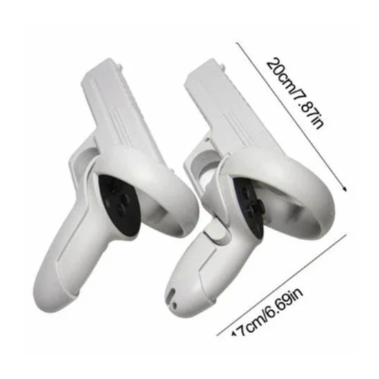 Oculus Quest 2 Pistol Toy - White